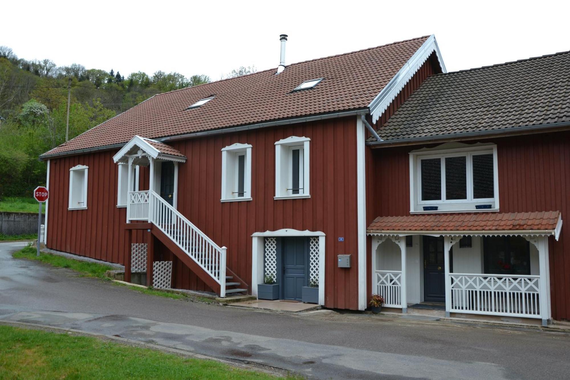 Chalet Des Aigrettes, Les 1000 Etangs La Voivre  외부 사진